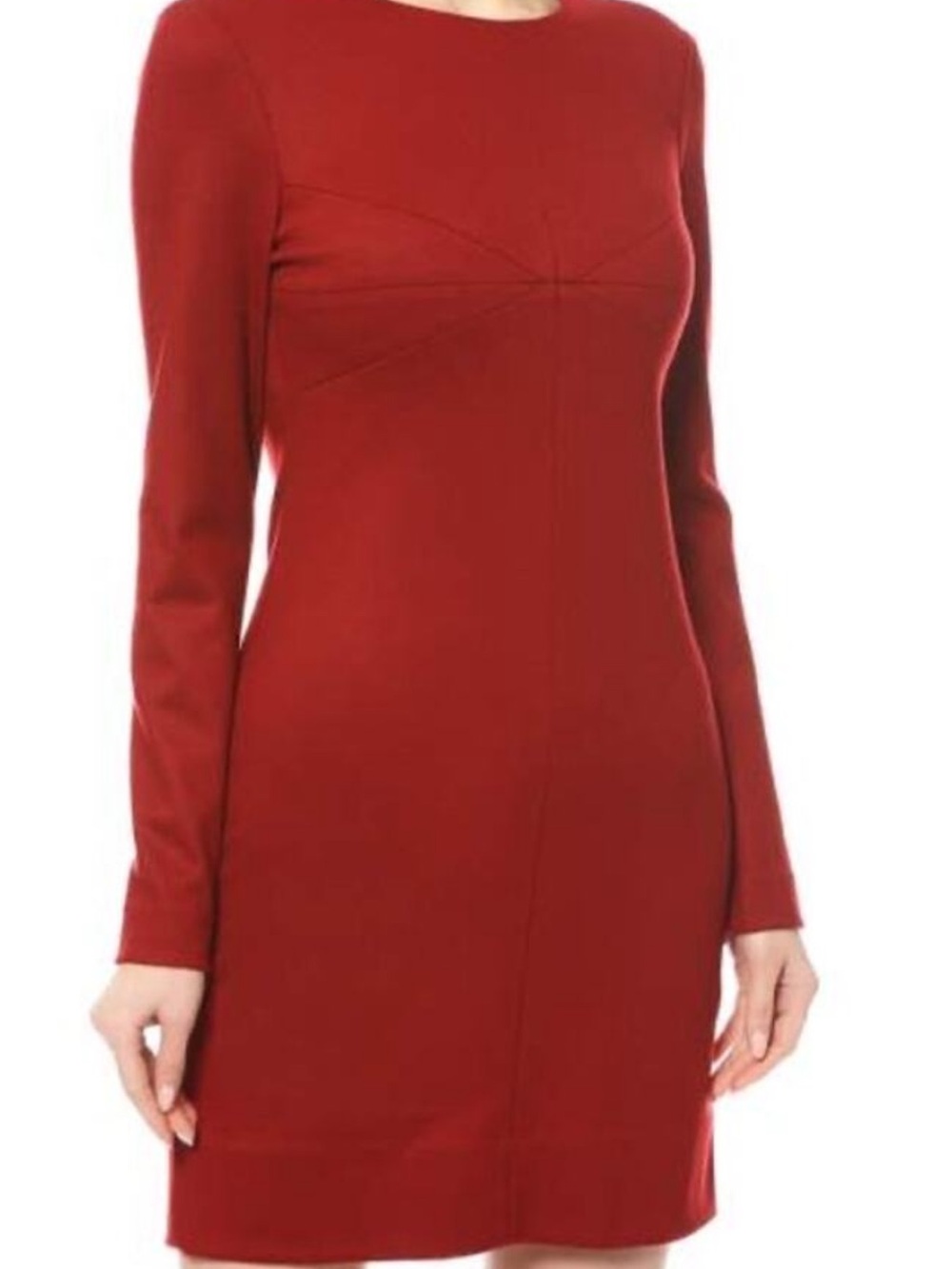 NWT DVF Dress - Crimson - size 0